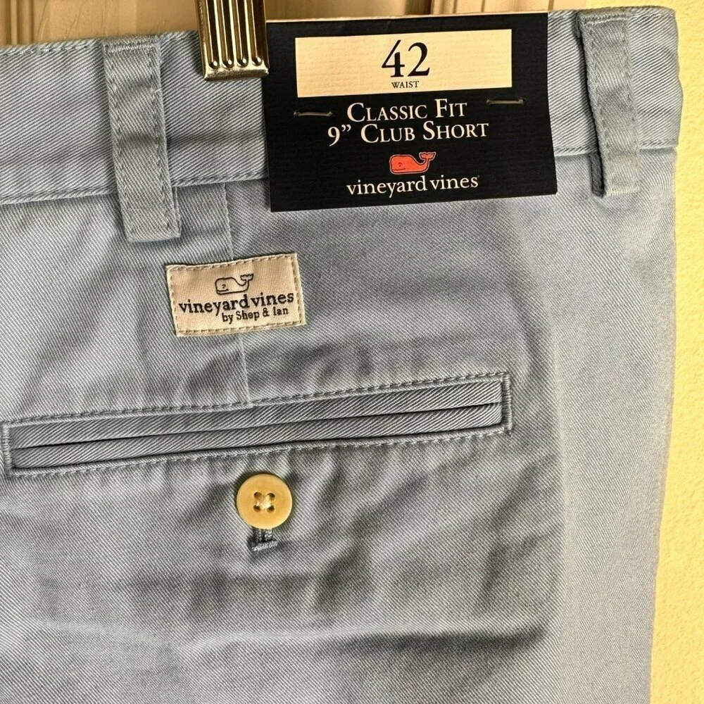 Vineyard Vines Men's Light Blue Chino Shorts Size 42 NWT - Picture 8 of 10